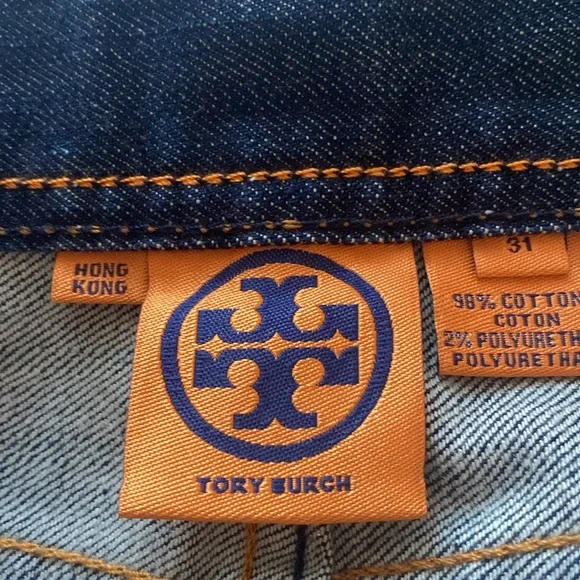 Original Tory Burch Classic Jeans - Picture 2 of 6